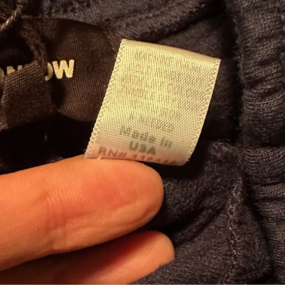 NWT Monrow Super Soft Cargo Joggers in Navy XS - Picture 11 of 11